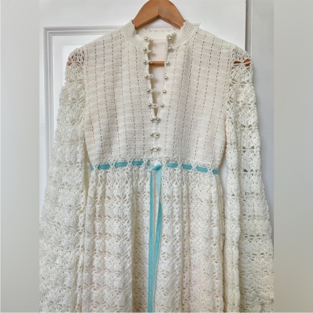 Handmade Crochet Dress - Picture 2 of 14
